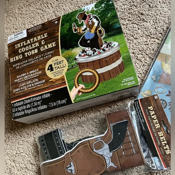 Western party decor and favors - Picture 2 of 5